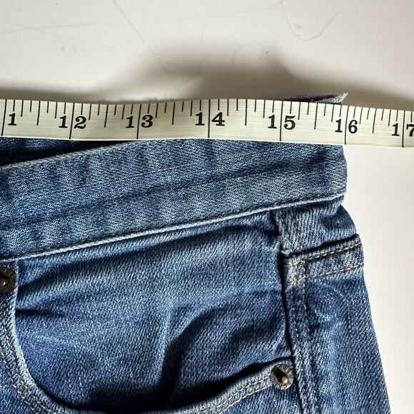 💥J.Crew Cut-off Denim Stretch Jean Shorts Women’s size 4, frayed hem - Picture 5 of 9